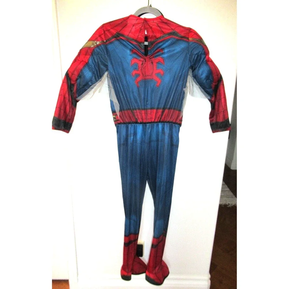 Rubies Marvel Spiderman Padded 1 Piece Costume Youth Size Large NO Gloves/Mask - Picture 4 of 4